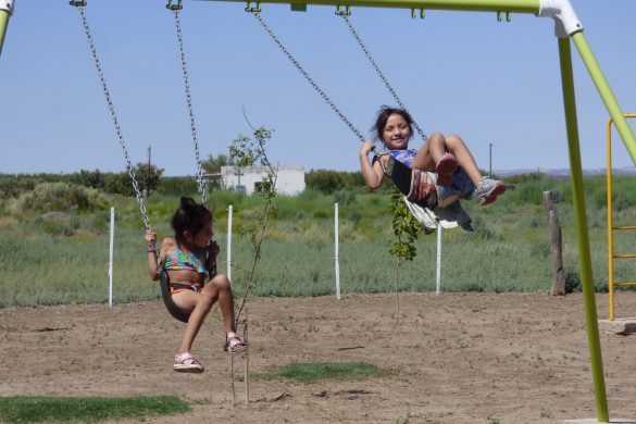 Las niñas y niños de Colonia Chica disfrutan del Pro Vida 2023 durante febrero