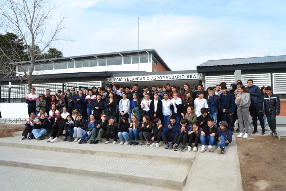 Quedó inaugurado el Colegio Secundario Agropecuario de Arata