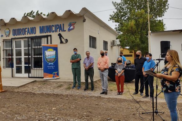 Se inauguró el quirófano para mascotas en 25 de Mayo