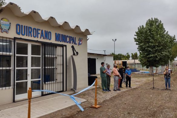 Se inauguró el quirófano para mascotas en 25 de Mayo