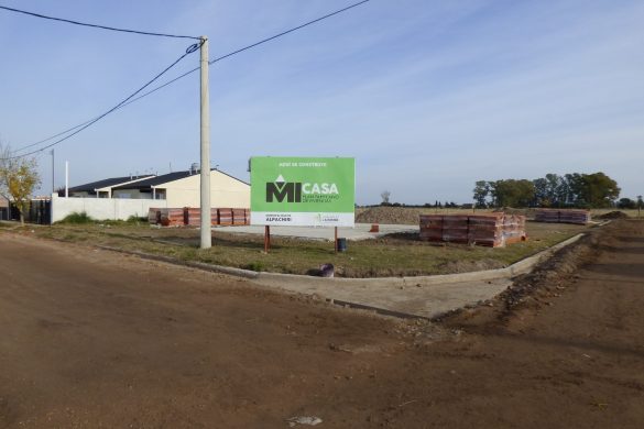 La obra pública motoriza la economía de Alpachiri