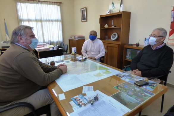 Titular del EPRC y el intendente de 25 de Mayo analizaron avance de proyectos