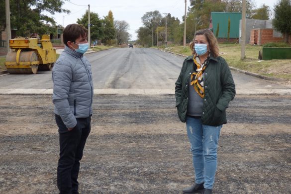 Asfalto y obras hídricas: concretan proyectos claves para Colonia Barón