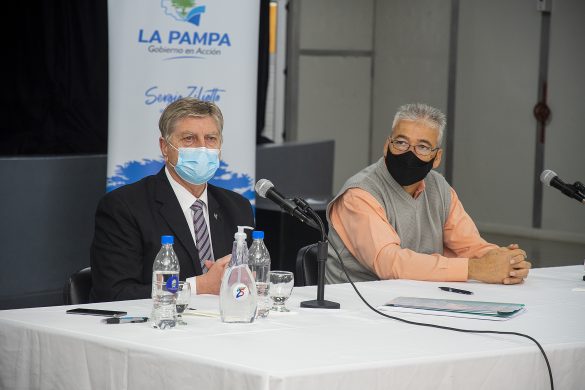 Ziliotto llevó obras a 25 de Mayo por 300 millones de pesos
