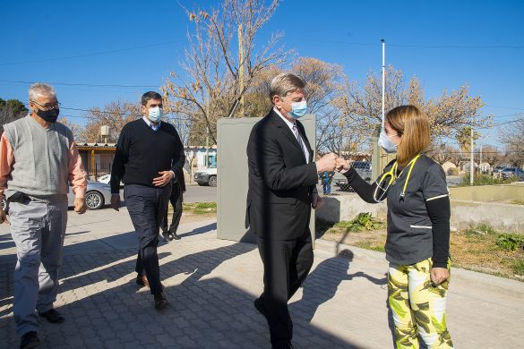 Ziliotto llevó obras a 25 de Mayo por 300 millones de pesos
