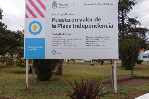 Catriló, un aniversario con obras en marcha y proyectadas