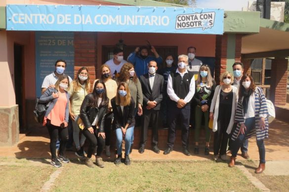 Inauguraron el Centro de Día Comunitario en 25 de Mayo