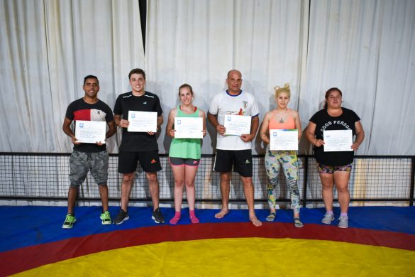 La Pampa tiene sus instructores de lucha