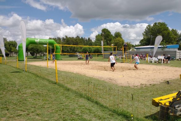 Juegos Evita: primera etapa del beach voley