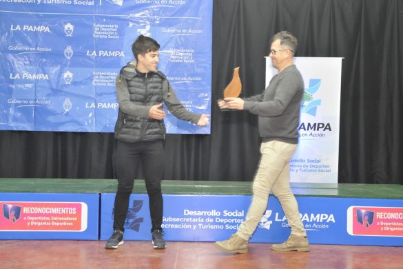 Nuevo reconocimiento a deportistas pampeanos destacados