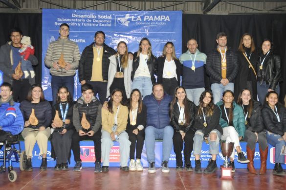 Nuevo reconocimiento a deportistas pampeanos destacados