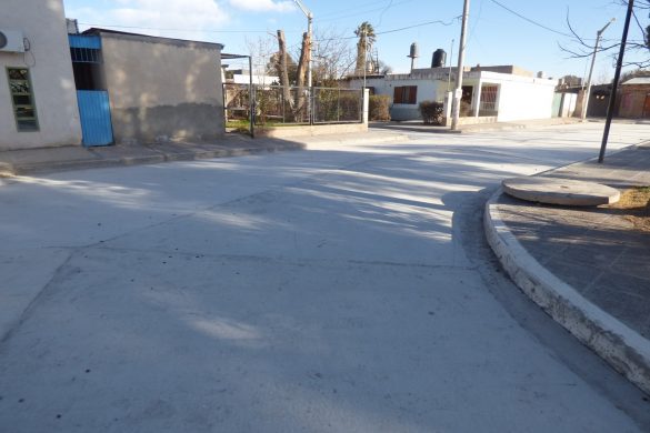 Continúan las obras en 25 de Mayo