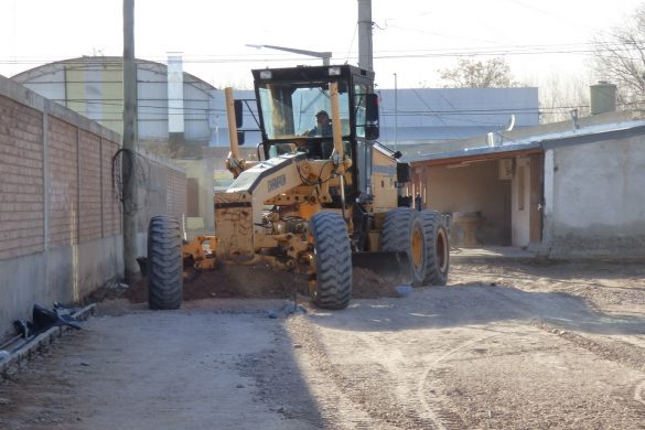 Continúan las obras en 25 de Mayo