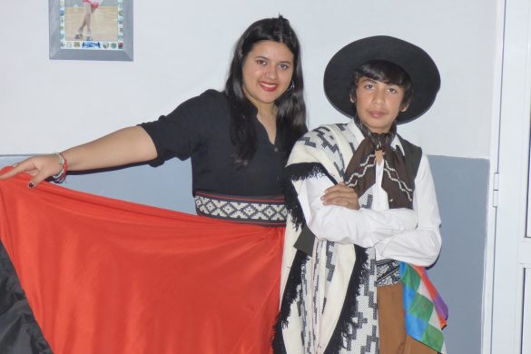 Apertura de los Juegos Culturales Evita en Rolón