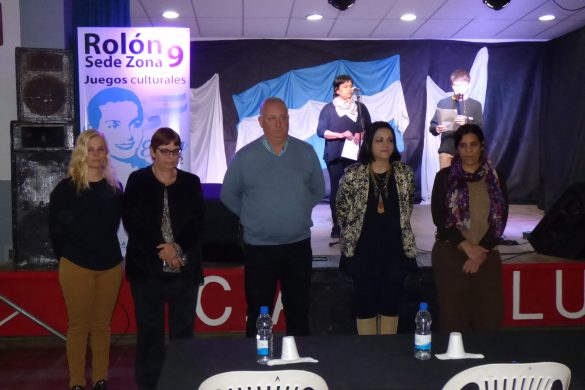 Apertura de los Juegos Culturales Evita en Rolón