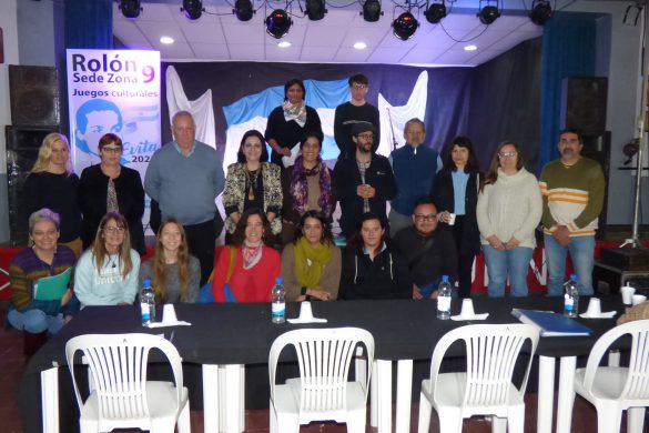 Apertura de los Juegos Culturales Evita en Rolón