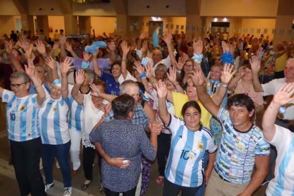 “Aguante” a Argentina en el cierre anual del Cumelén en Colonia Barón