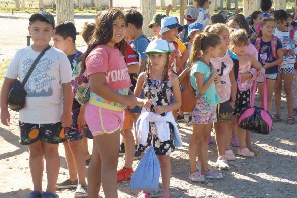 Alta participación y alimentación saludable en la colonia de vacaciones de 25 de Mayo