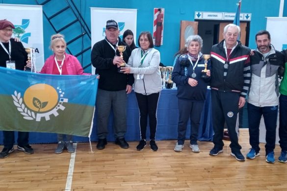Los Juegos Deportivos para Personas Mayores tuvieron su premiación