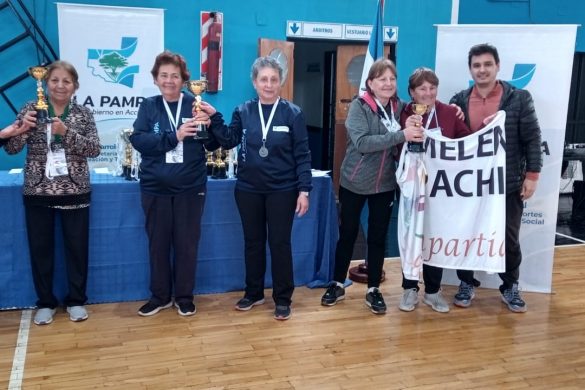 Los Juegos Deportivos para Personas Mayores tuvieron su premiación