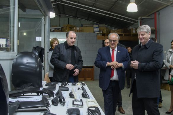 Ziliotto y Mendiguren recorrieron empresas de La Pampa