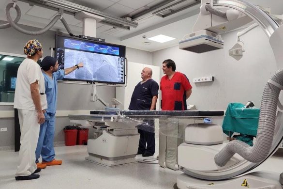 Hospital Favaloro: primer cateterismo en el sistema público provincial
