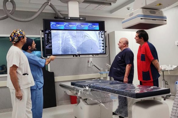 Hospital Favaloro: primer cateterismo en el sistema público provincial