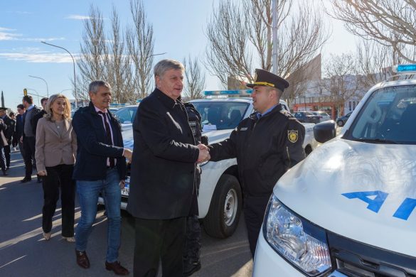 Ziliotto entregó 37 patrulleros y anunció la creación de un área para combatir el ciberdelito
