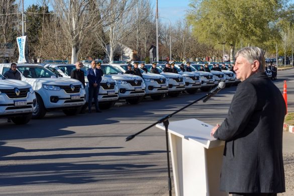 Ziliotto entregó 37 patrulleros y anunció la creación de un área para combatir el ciberdelito