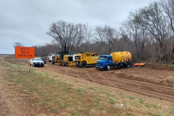 Comenzó la intervención en la Ruta Provincial 10