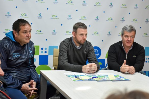 Firmaron los primeros convenios con Clubes para financiar la colocación de luminarias led