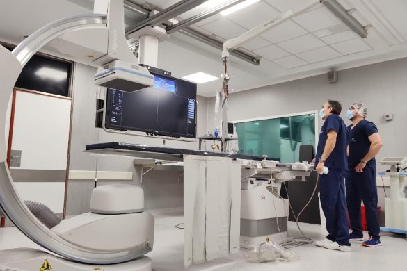Hospital Favaloro: primer cateterismo en el sistema público provincial
