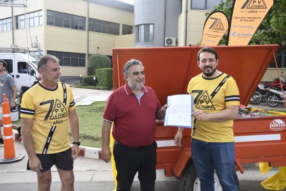 Exitosa Correcaminata por el 70 aniversario Dirección Provincial de Vialidad