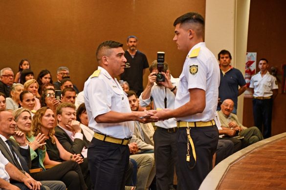 Policía celebró el egreso de 38 Oficiales Ayudantes
