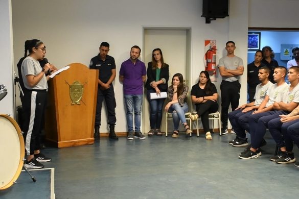 Aspirantes a Agentes y Cadetes realizaron producciones sobre protección integral y prevención de la violencia contra la mujer