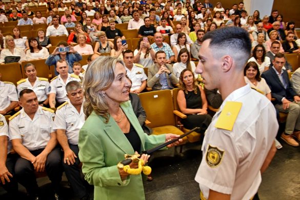 Policía celebró el egreso de 38 Oficiales Ayudantes