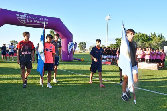 Acto inaugural para la fase final del Federal de Clubes