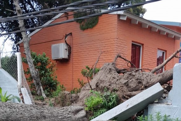 Evento climático del sábado afectó el complejo pampeano de Pehuen Co