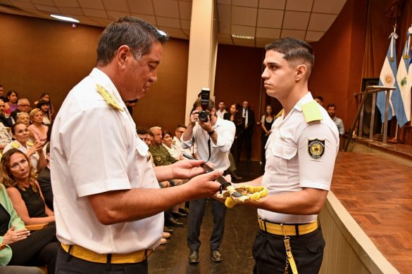 Policía celebró el egreso de 38 Oficiales Ayudantes