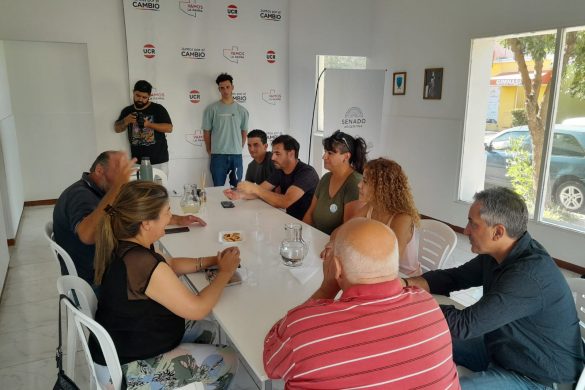 Coli y Kroneberger continúan escuchando opiniones de distintos sectores de la sociedad pampeana.