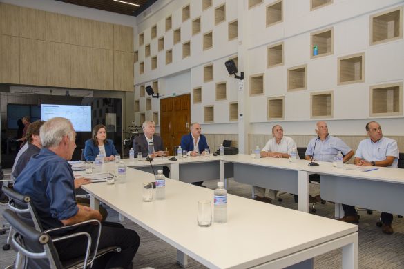 Ziliotto detalló los proyectos de acueductos ganaderos a dirigentes de CARBAP