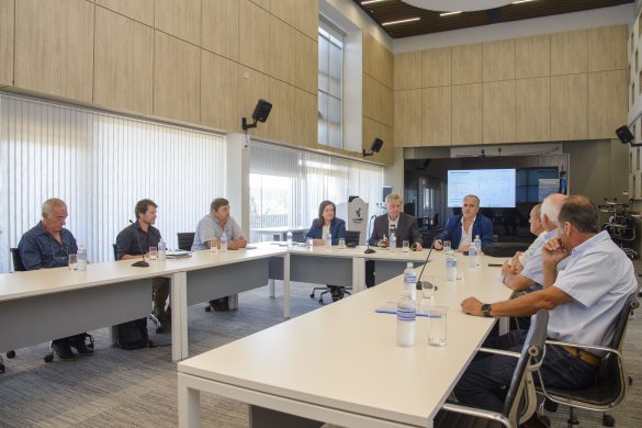 Ziliotto detalló los proyectos de acueductos ganaderos a dirigentes de CARBAP