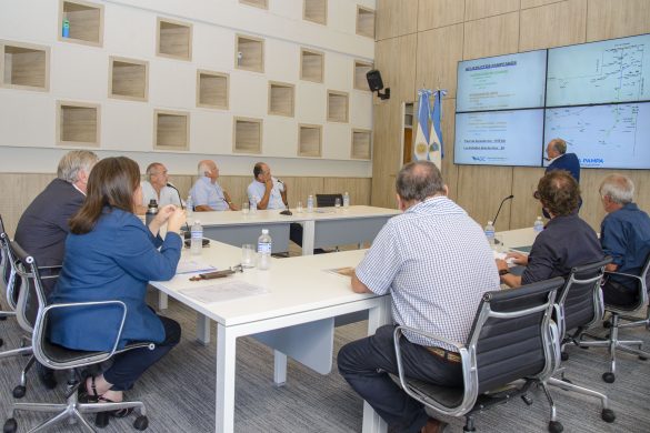 Ziliotto detalló los proyectos de acueductos ganaderos a dirigentes de CARBAP