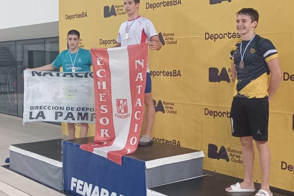 Natación: La Pampa entre los mejores del certamen «República de Juveniles»