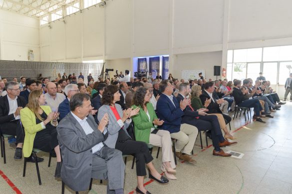 Ziliotto presentó la segunda etapa del Plan de Alumbrado Público
