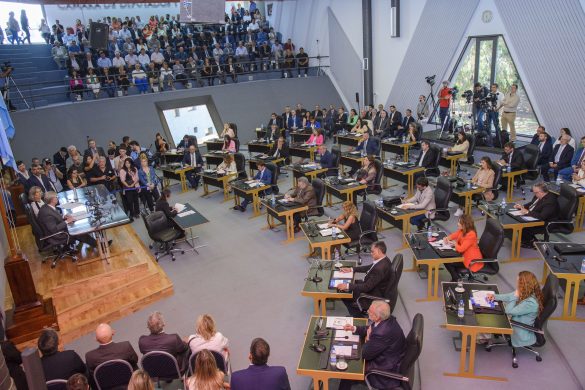 El gobernador Ziliotto inauguró el periodo de sesiones ordinarias de Diputados