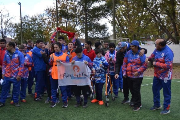 Reconocen el desarrollo y crecimiento del fútbol inclusivo en La Pampa