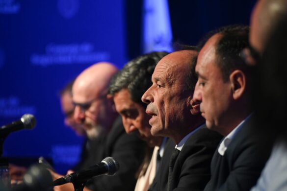 Reclamo por el Atuel y compromiso con la seguridad: planteo pampeano en reunión nacional